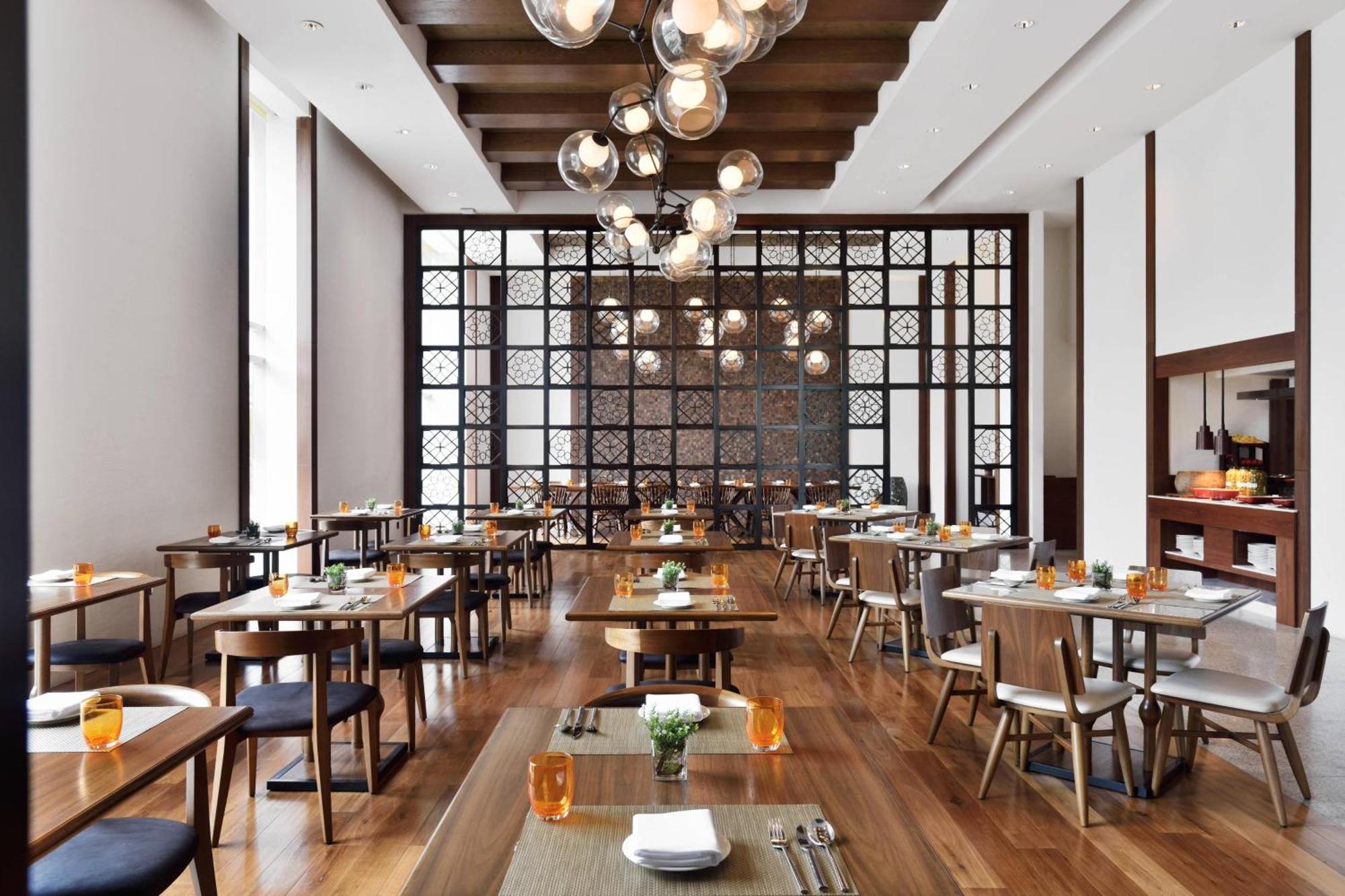 科钦万豪酒店 Kochi 外观 照片 The restaurant